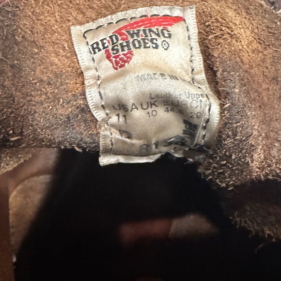 Red Wing 6-inch Classic Moc Brown Leather Boots - Picture 7 of 7